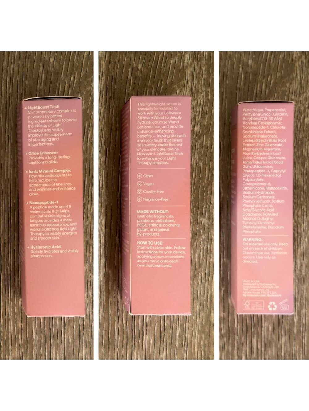 Solawave Radiant Renewal 4-in-1 Skincare Wand + LightBoost Serum 1.7oz/50ml NIB - Picture 6 of 8